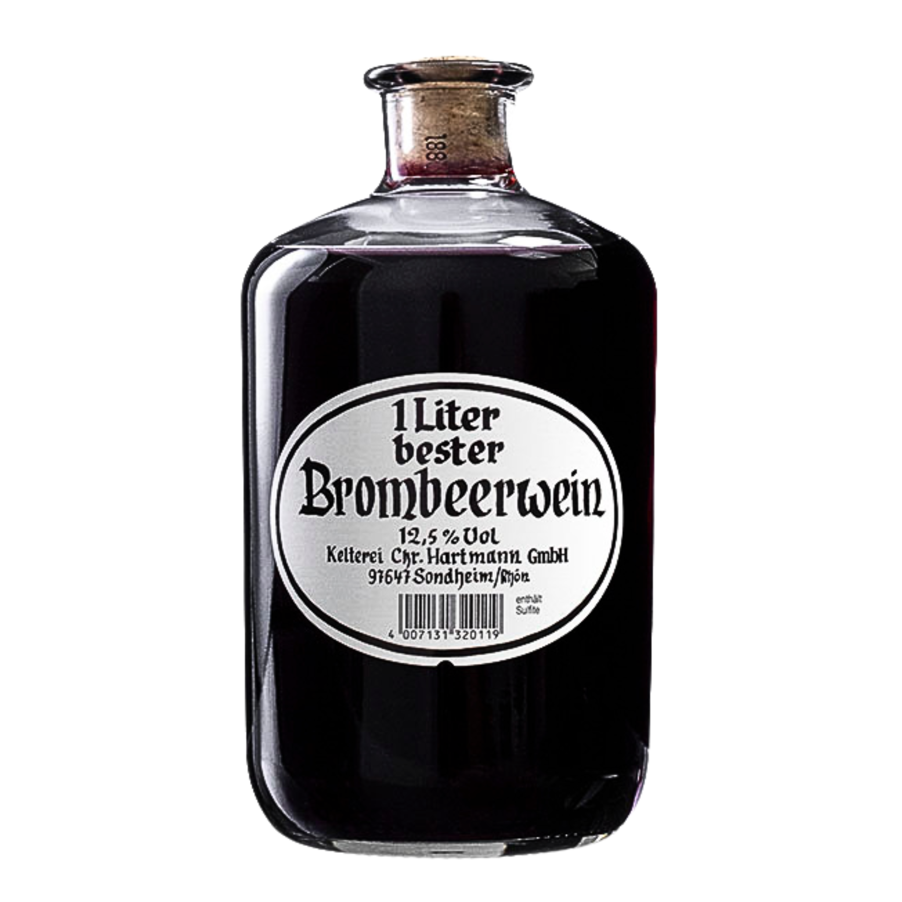 Rượu vang Brombeerwein 12.5%/1000ml (Dâu đen)